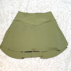 Halara cross waist workout skort